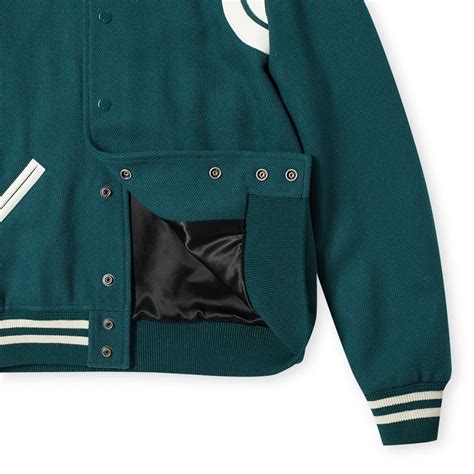 tedy jacket ysl|saint laurent jacket green teddy.